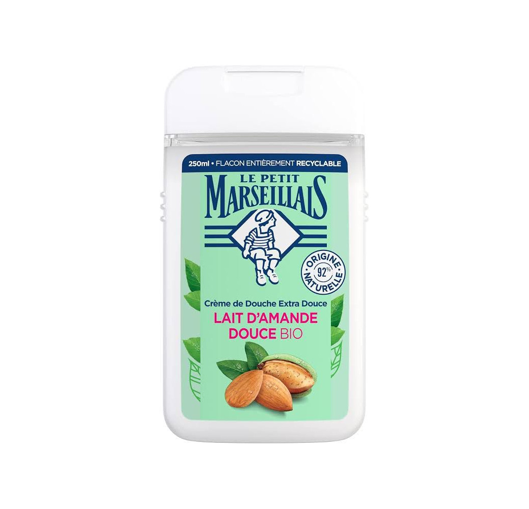 Gel Douche Le Petit Marseillais – Lait d’Amande Douce BIO – 250 ml Gel Douche Le Petit Marseillais – Lait d’Amande Douce BIO – 250 ml