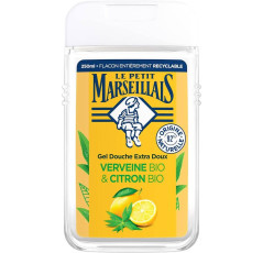 Gel Douche Le Petit Marseillais – Citron & Verveine Bio – 250 ml
