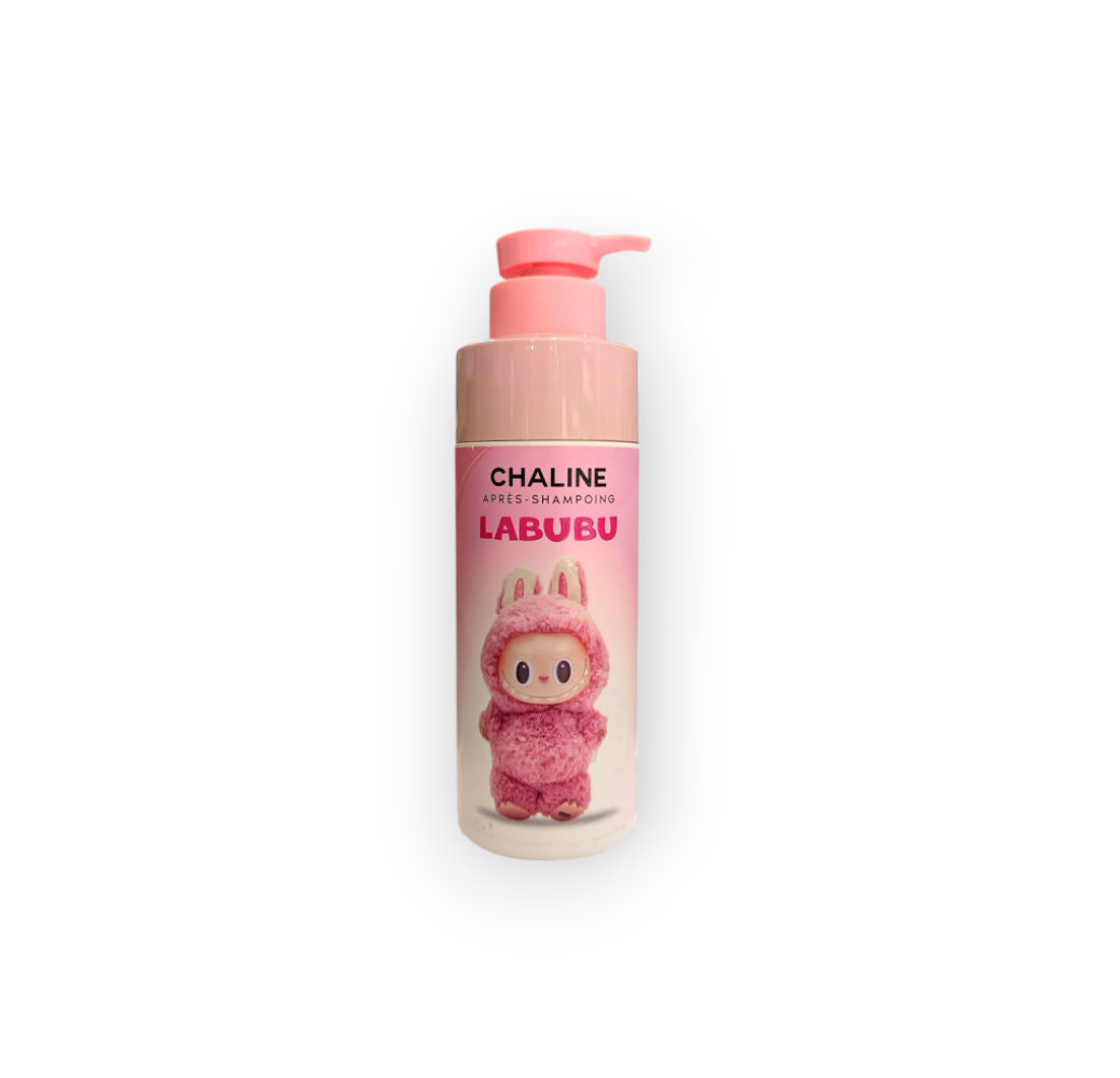 Après-Shampoing Labubu Rose 500 ml – Chaline Après-Shampoing Labubu Rose 500 ml – Chaline