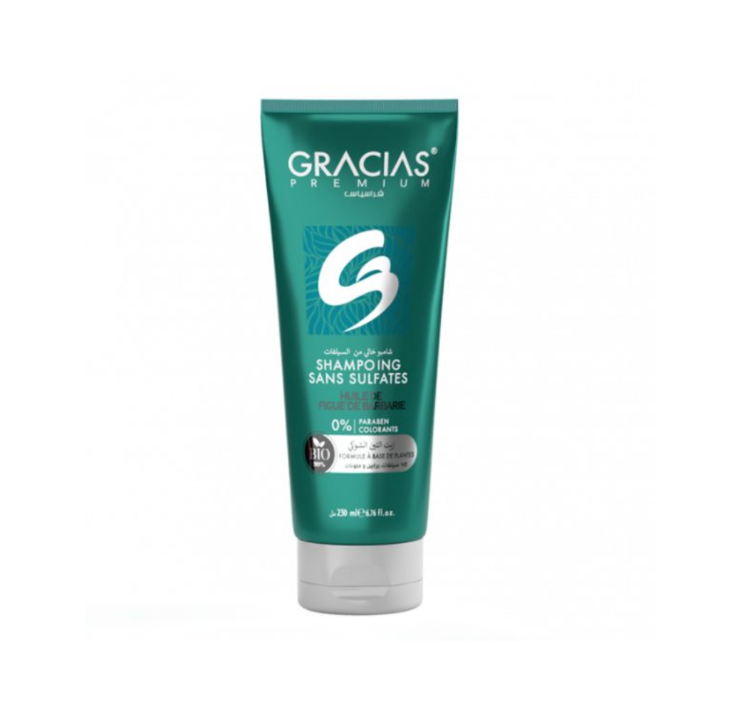 Shampoing Sans Sulfate à l’Huile de Figue de Barbarie – Gracias Shampoing Sans Sulfate à l’Huile de Figue de Barbarie – Gracias