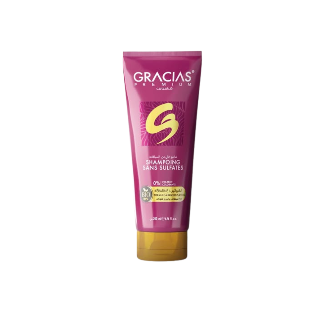 Shampoing Sans Sulfate à la Kératine – Gracias Shampoing Sans Sulfate à la Kératine – Gracias