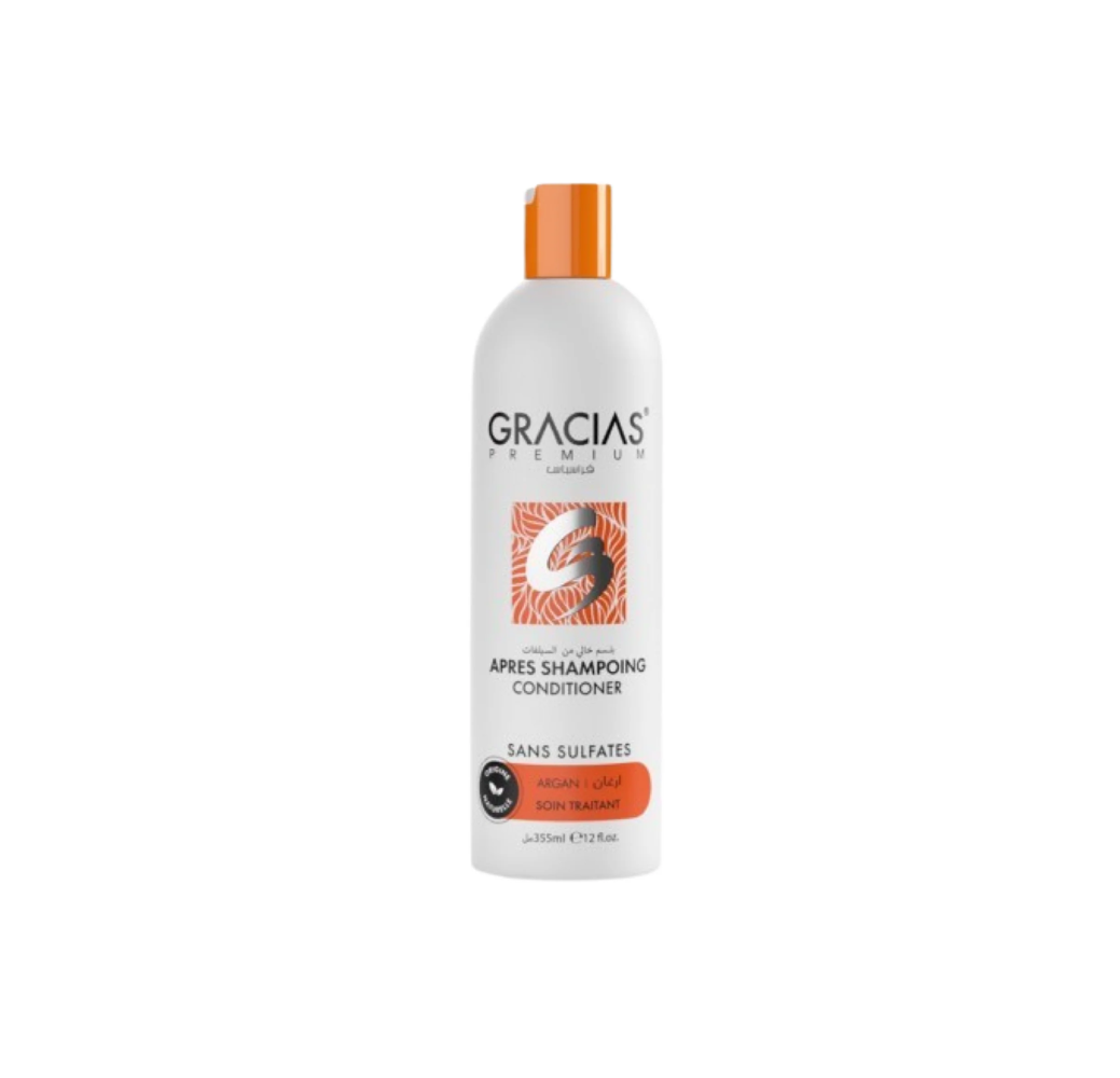 Après-Shampoing Sans Sulfate à l’Huile d’Argan – Gracias Après-Shampoing Sans Sulfate à l’Huile d’Argan – Gracias