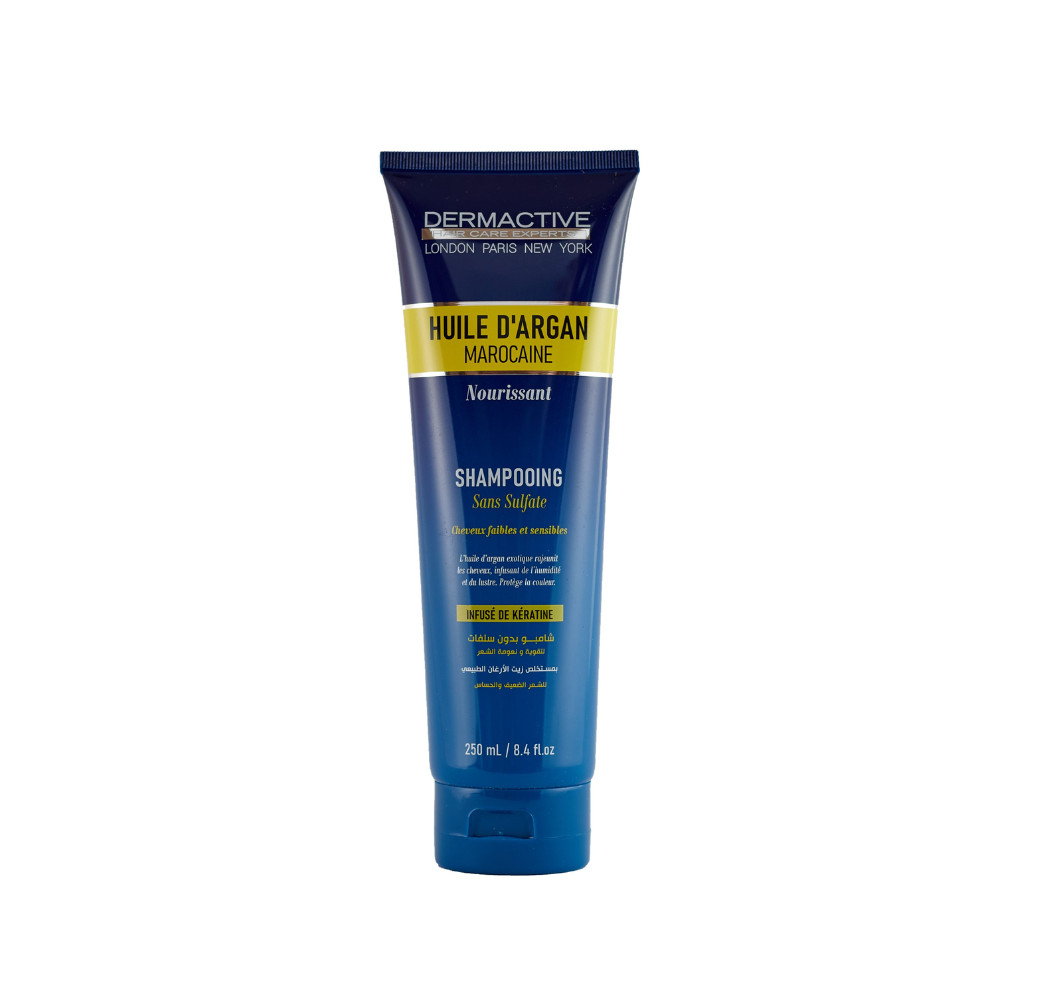 Dermactive Shampoing Sans Sulfate à l’Huile d’Argan Marocaine Dermactive Shampoing Sans Sulfate à l’Huile d’Argan Marocaine