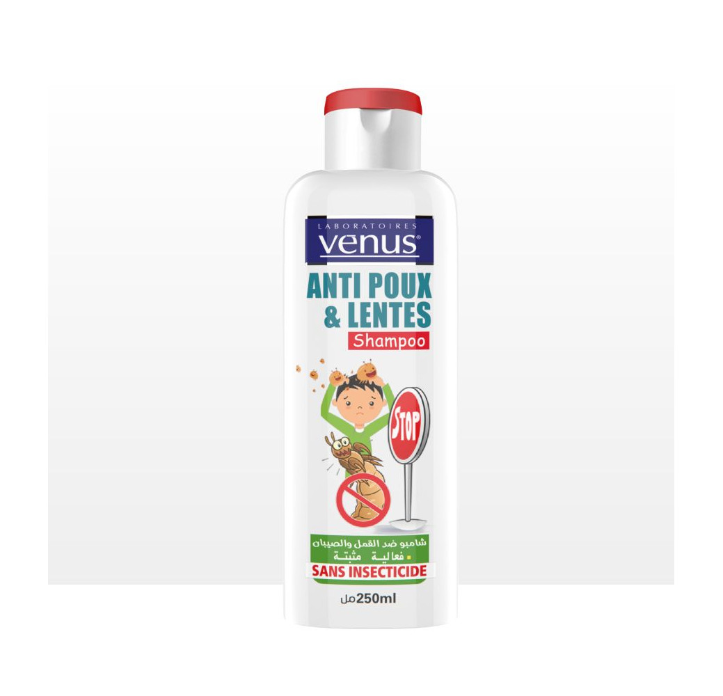 Venus Shampooing Anti Poux & Lentes 250 ml Venus Shampooing Anti Poux & Lentes 250 ml
