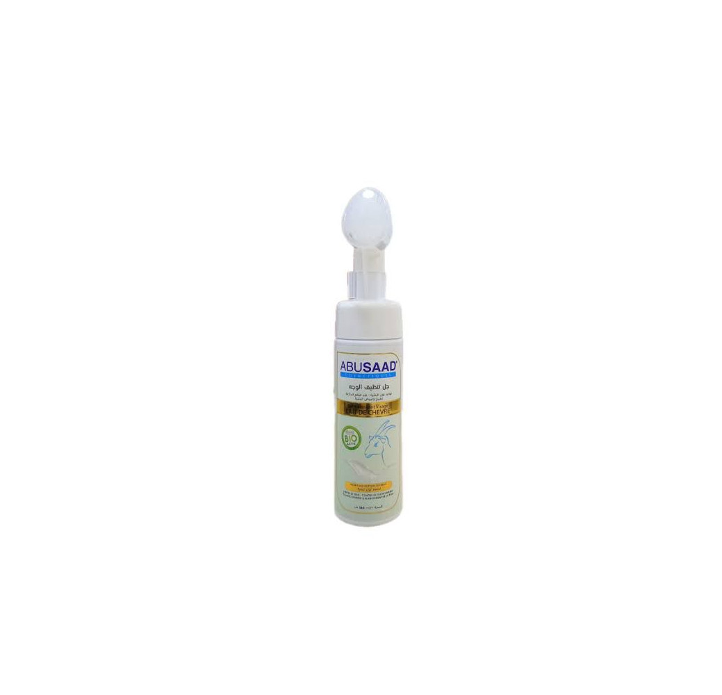 ABUSAAD GEL NETTOYANT VISAGE LAIT DE CHÉVRE 180ML ABUSAAD GEL NETTOYANT VISAGE LAIT DE CHÉVRE 180ML