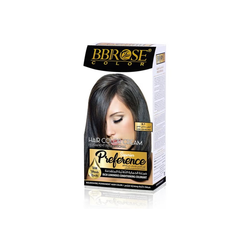 BBrose Color Hair Color Cream – Nuance 6.1 BBrose Color Hair Color Cream – Nuance 6.1