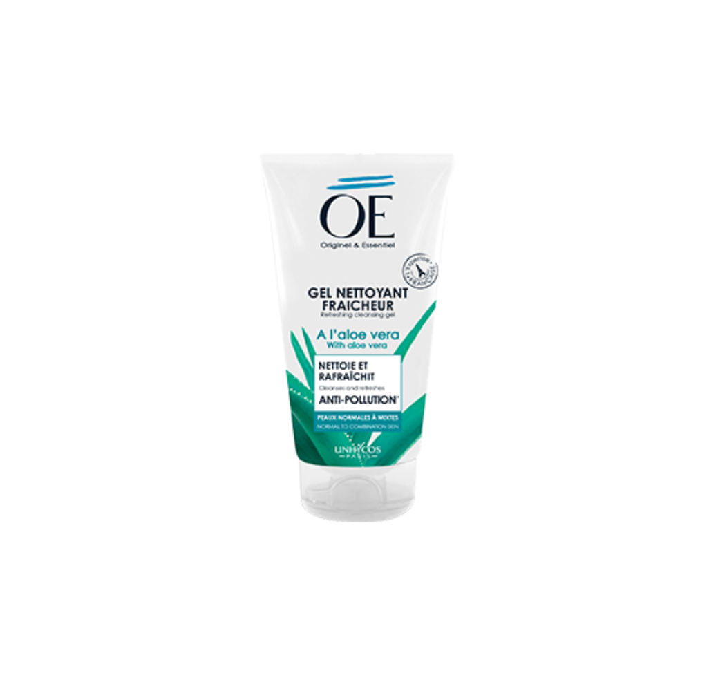 OE Gel Nettoyant Fraîcheur à l’Aloe Vera OE Gel Nettoyant Fraîcheur à l’Aloe Vera