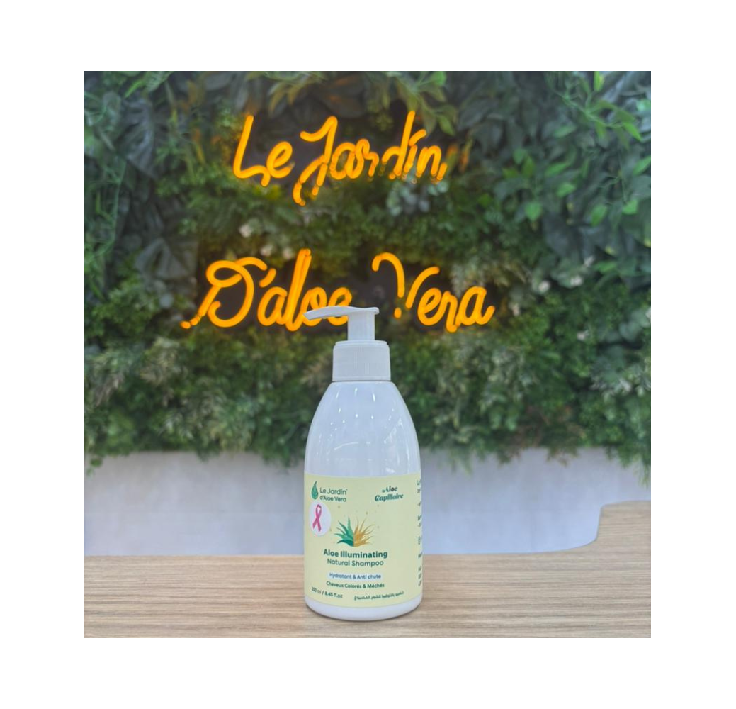 Alloe Illuminating Shampoing Naturel – Le Jardin d’Aloe Vera 200ml