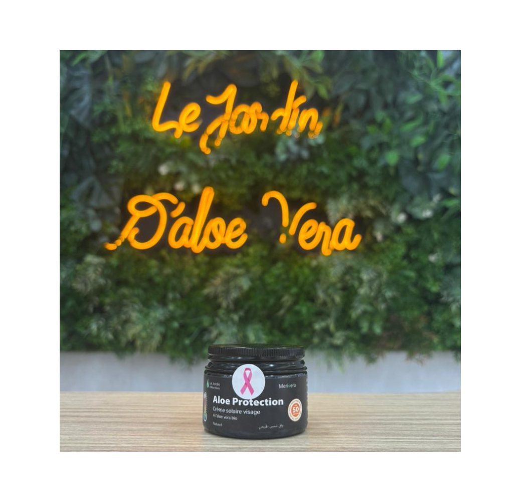 Crème Solaire Visage – Le Jardin d’Aloe Vera 40g