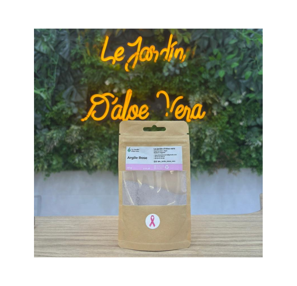 Argile Jaune en Poudre – Le Jardin d’Aloe Vera 50g