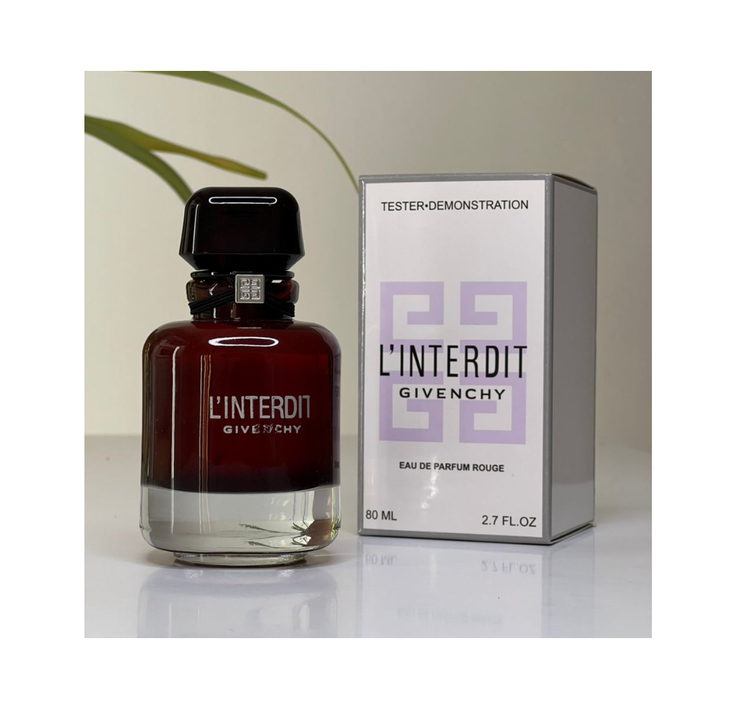 L’Interdit Eau de Parfum Rouge Tester Original 80ml – Givenchy L’Interdit Eau de Parfum Rouge Tester Original 80ml – Givenchy