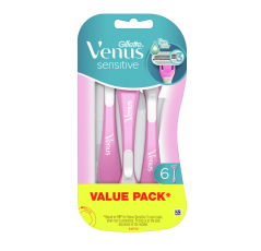 Gillette Venus Sensitive Value Pack 6 Blades – Venus