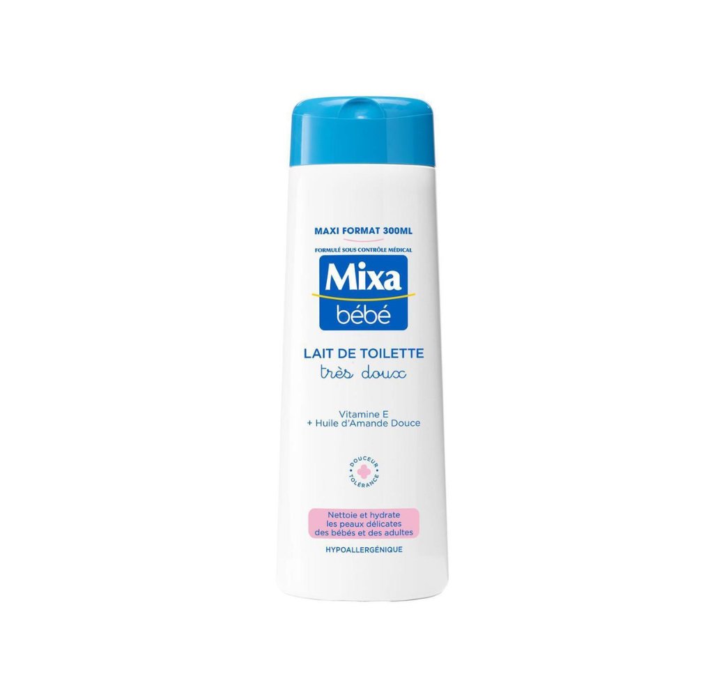 Lait de Toilette Très Doux 300ml – Mixa Bébé