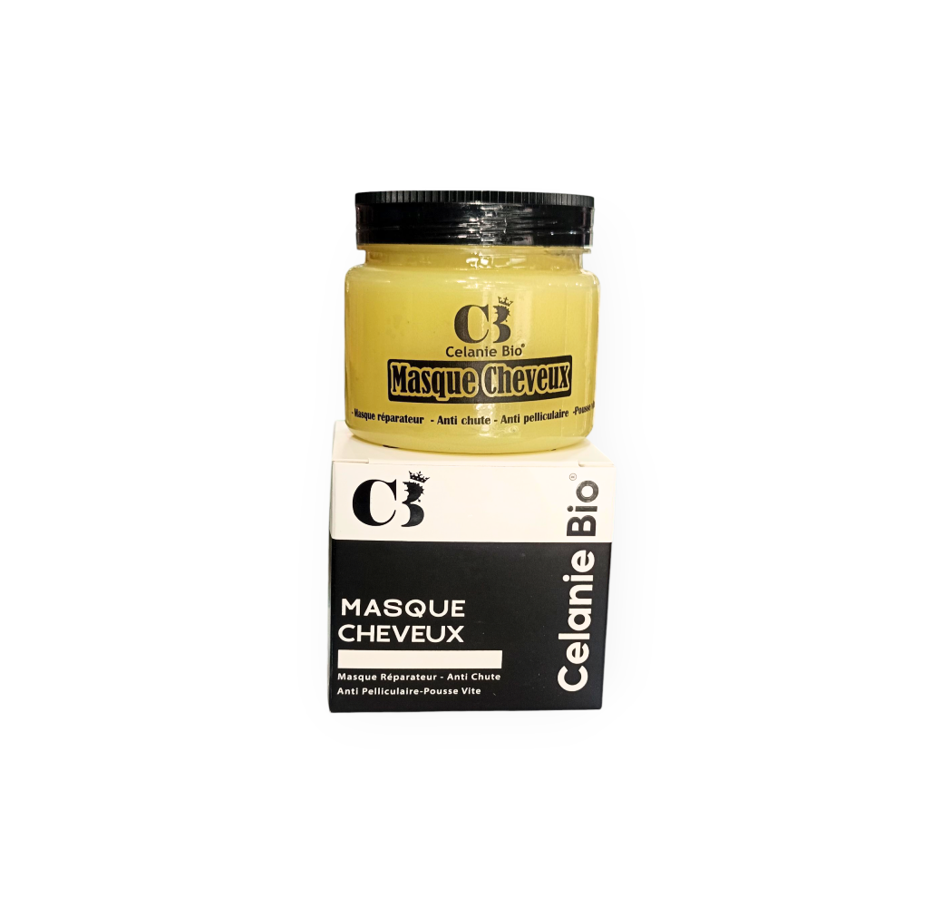 Masque Cheveux Anti-Chute & Antipelliculaire Femme – CelanieBio