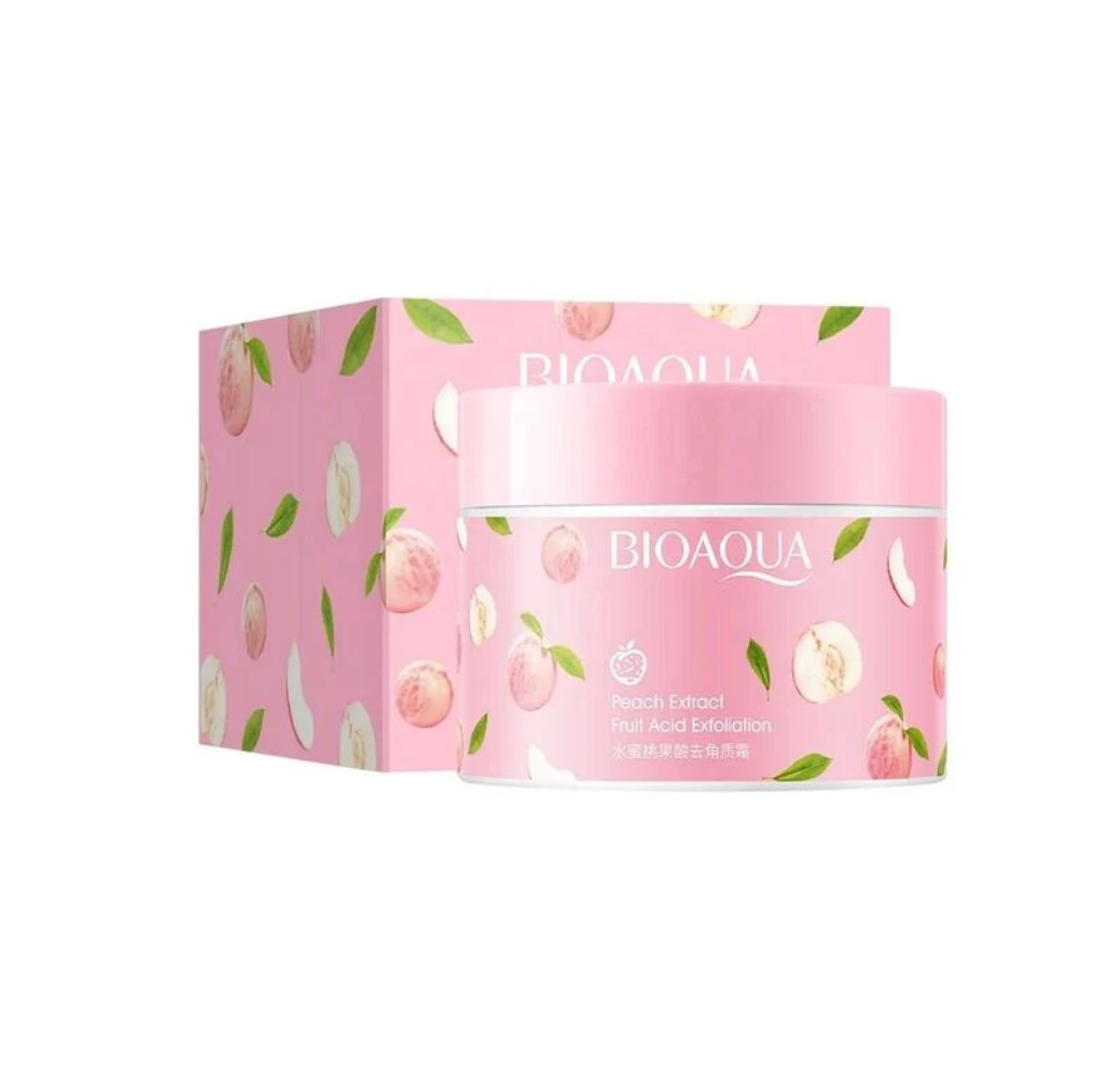 Peach Gommage Fruit acid exfoliation - Bioaqua