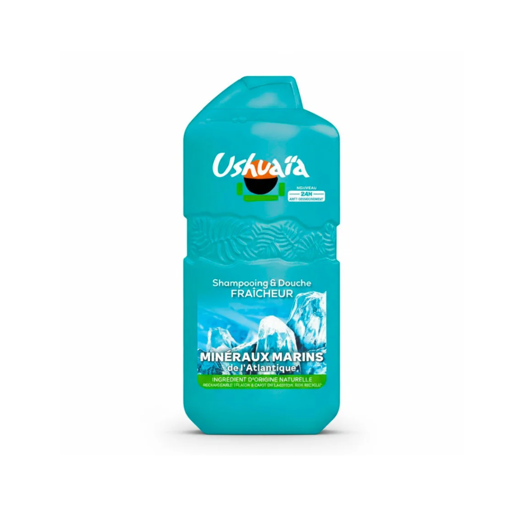 Shampoing & Douche Minéraux Marins 280 ml – Ushuaïa