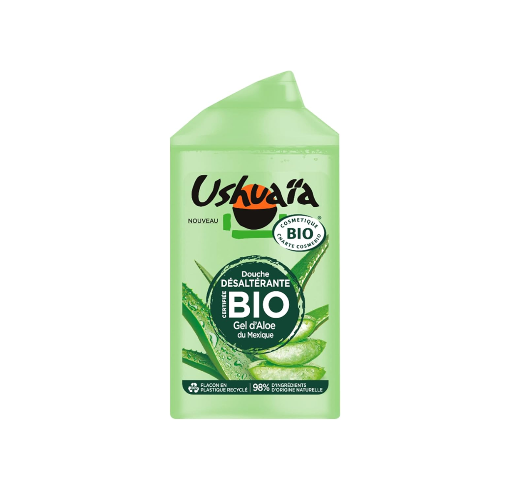 Douche Désaltérante Bio Gel Aloe 300 ml – Ushuaïa