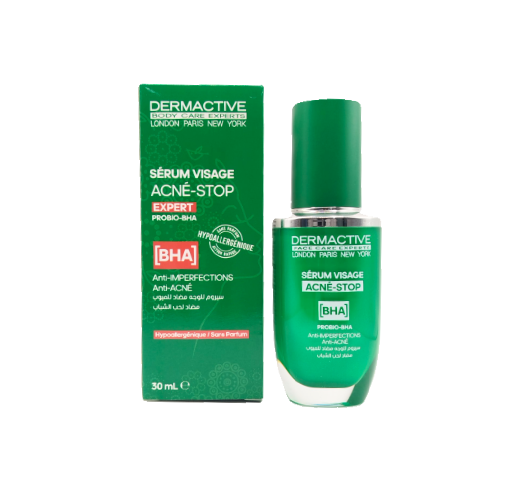 Sérum Visage Acne-Stop BHA 30 ml – Dermactive Face Care