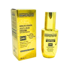 Sérum Visage Anti-Âge 24K 30 ml – Dermactive Face Care