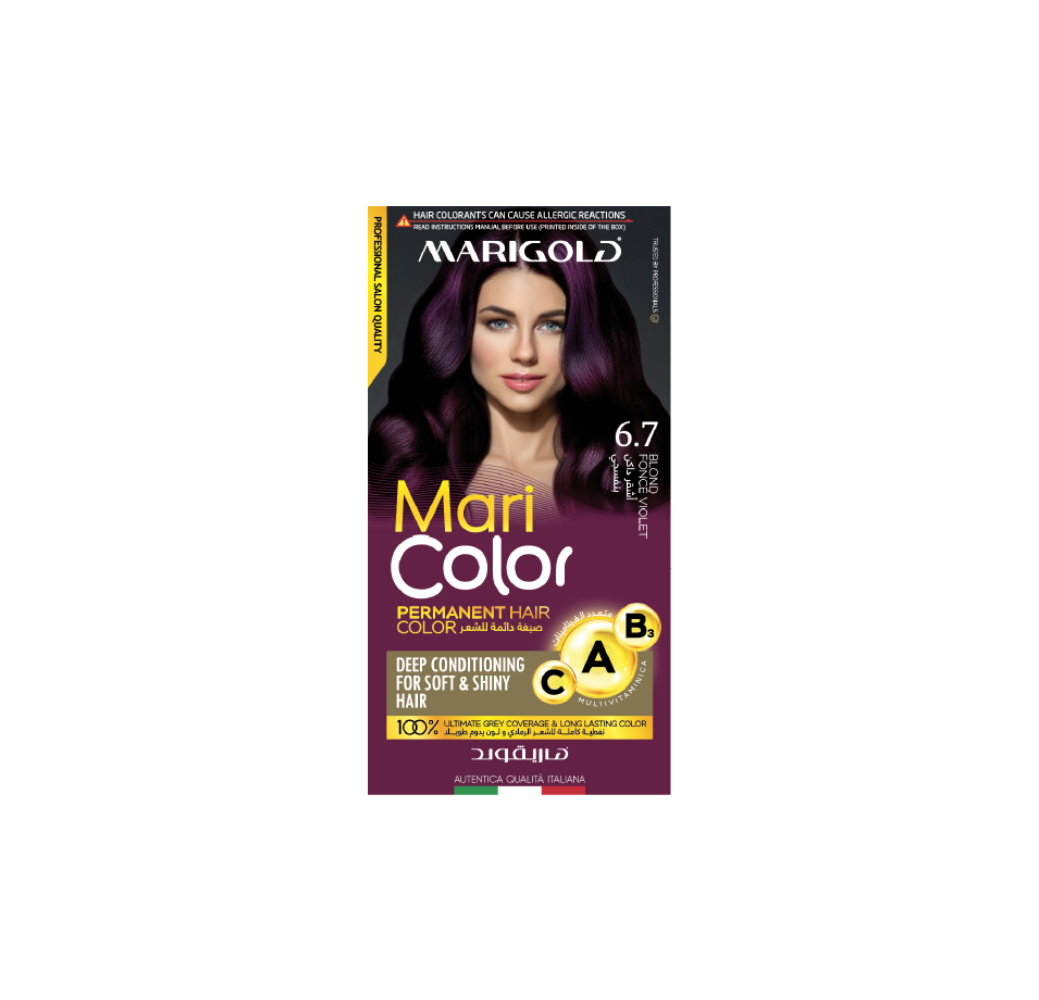Kit Coloration Mari Color 6.7 – Marigold