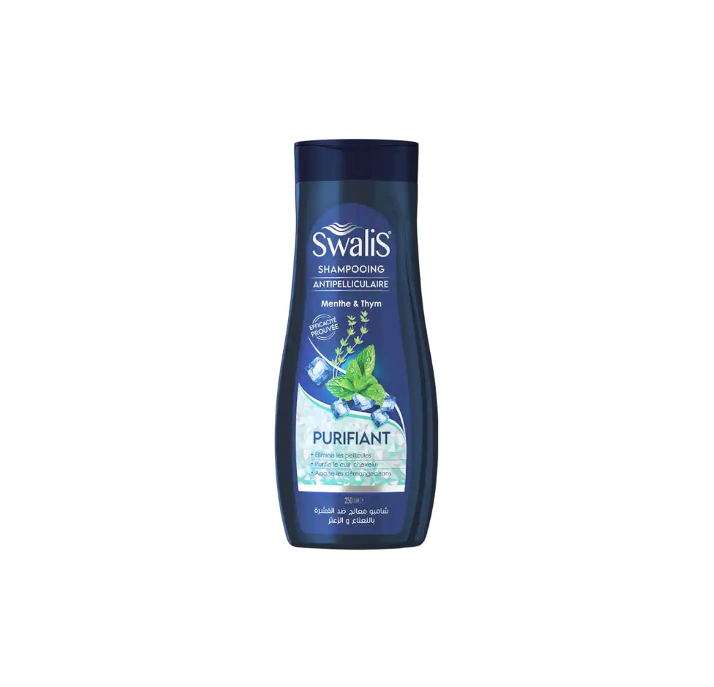 Shampoing Purifiant Antipelliculaire 250 ml – Swalis