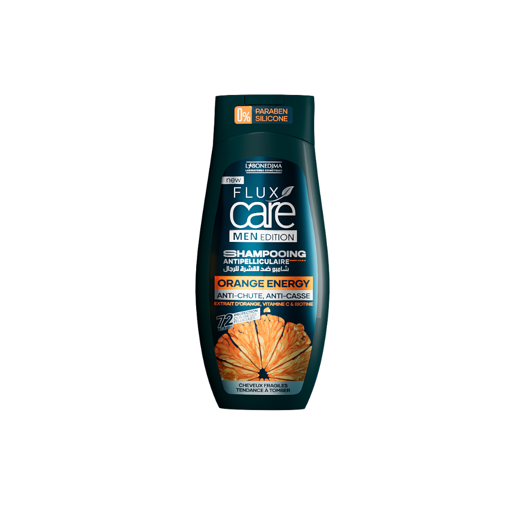 Shampoing Antipelliculaire Orange Energy 265 ml – Flux Care