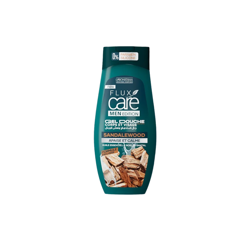 Gel Douche Sandalwood 265 ml – Flux Care