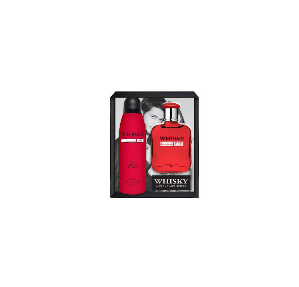 Whisky – Coffret de Parfum Homme Rouge