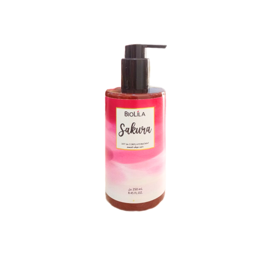 Lait de Corps Hydratant Sakura 250 ml – Biolila