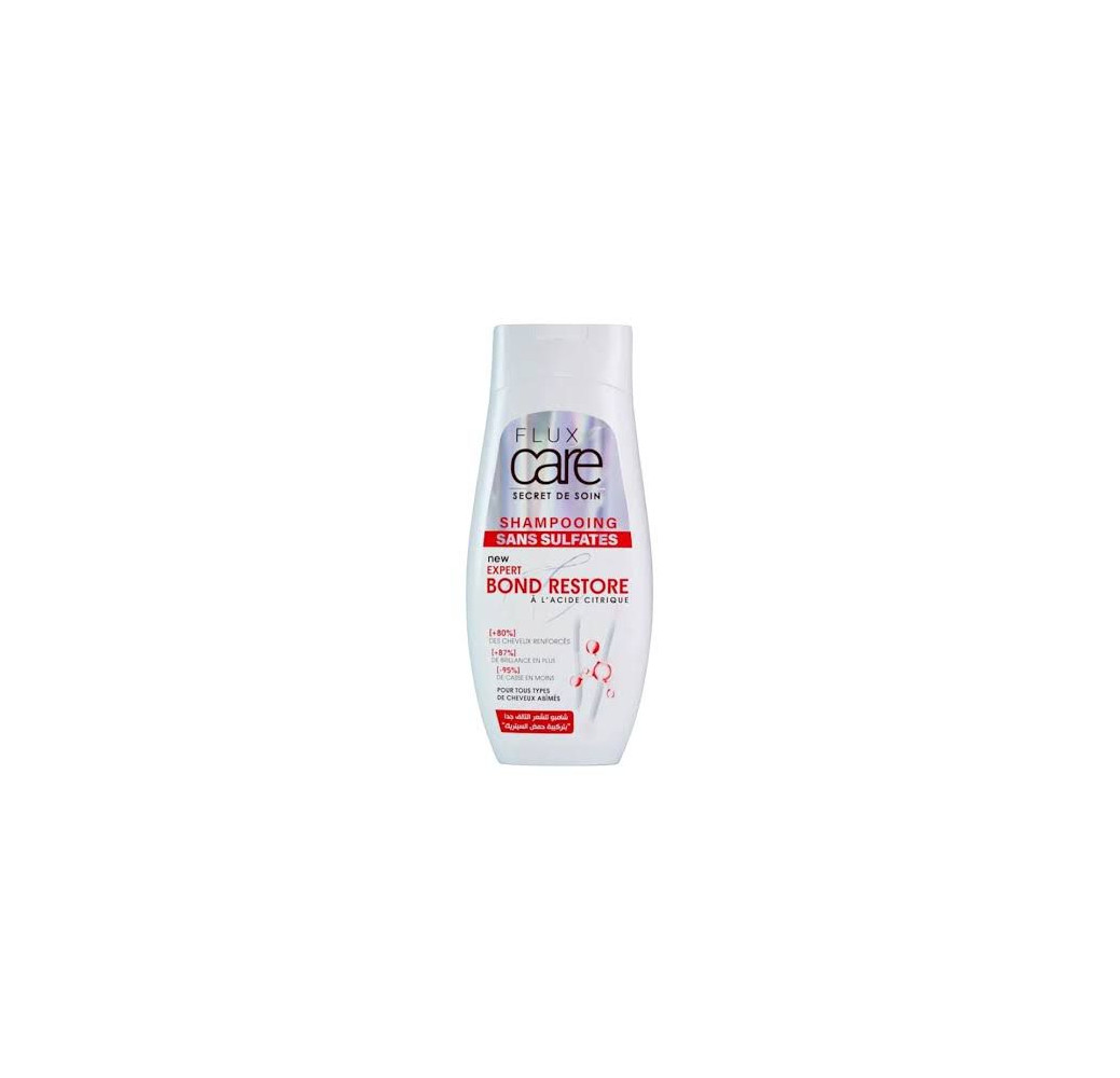 Flux Care – Shampoing Sans Sulfates Bond Restore