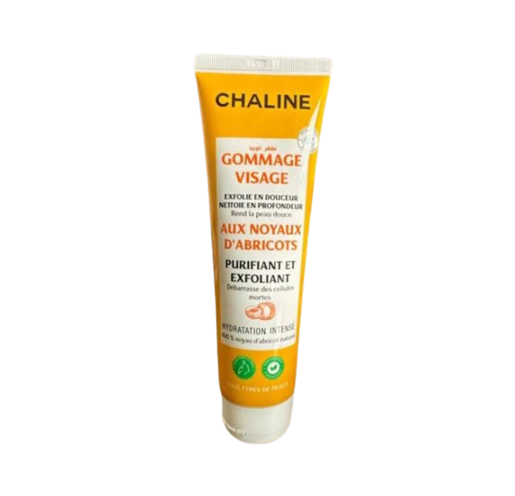Chaline – Masque Visage Exfoliant aux Noyaux d’Abricot