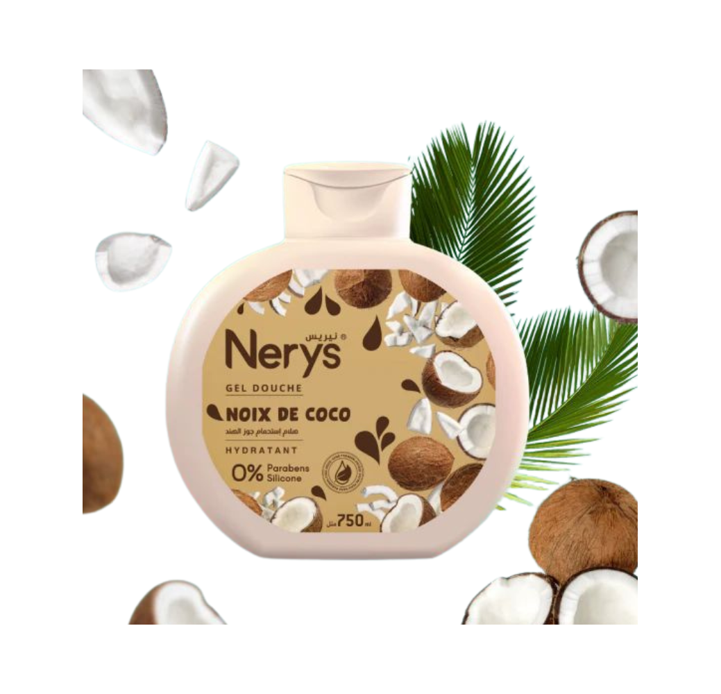 Gel Douche Nerys Noix de Coco