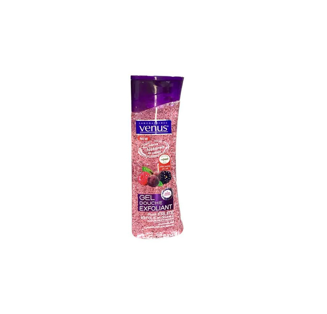 Gel Douche Exfoliant Venus – Fruits Rouges