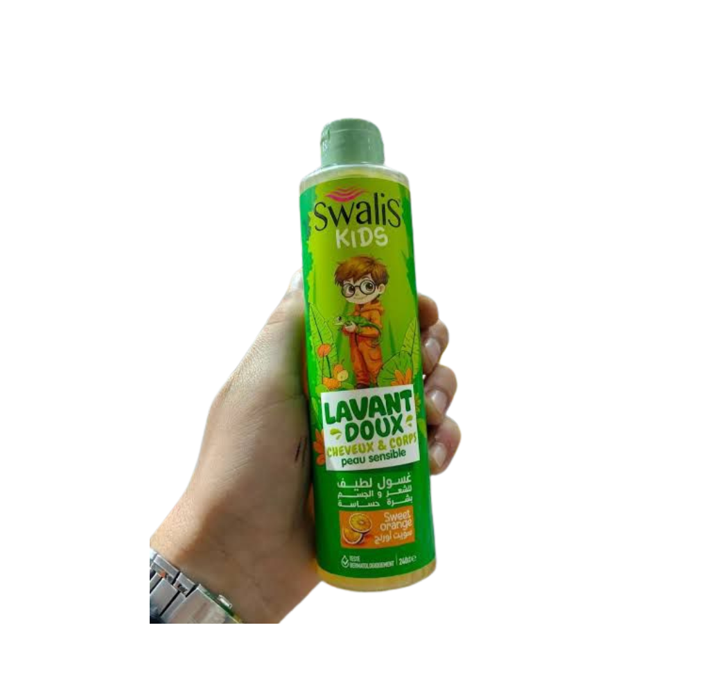 Swalis Lavant Doux Cheveux & Corps Sweet Orange