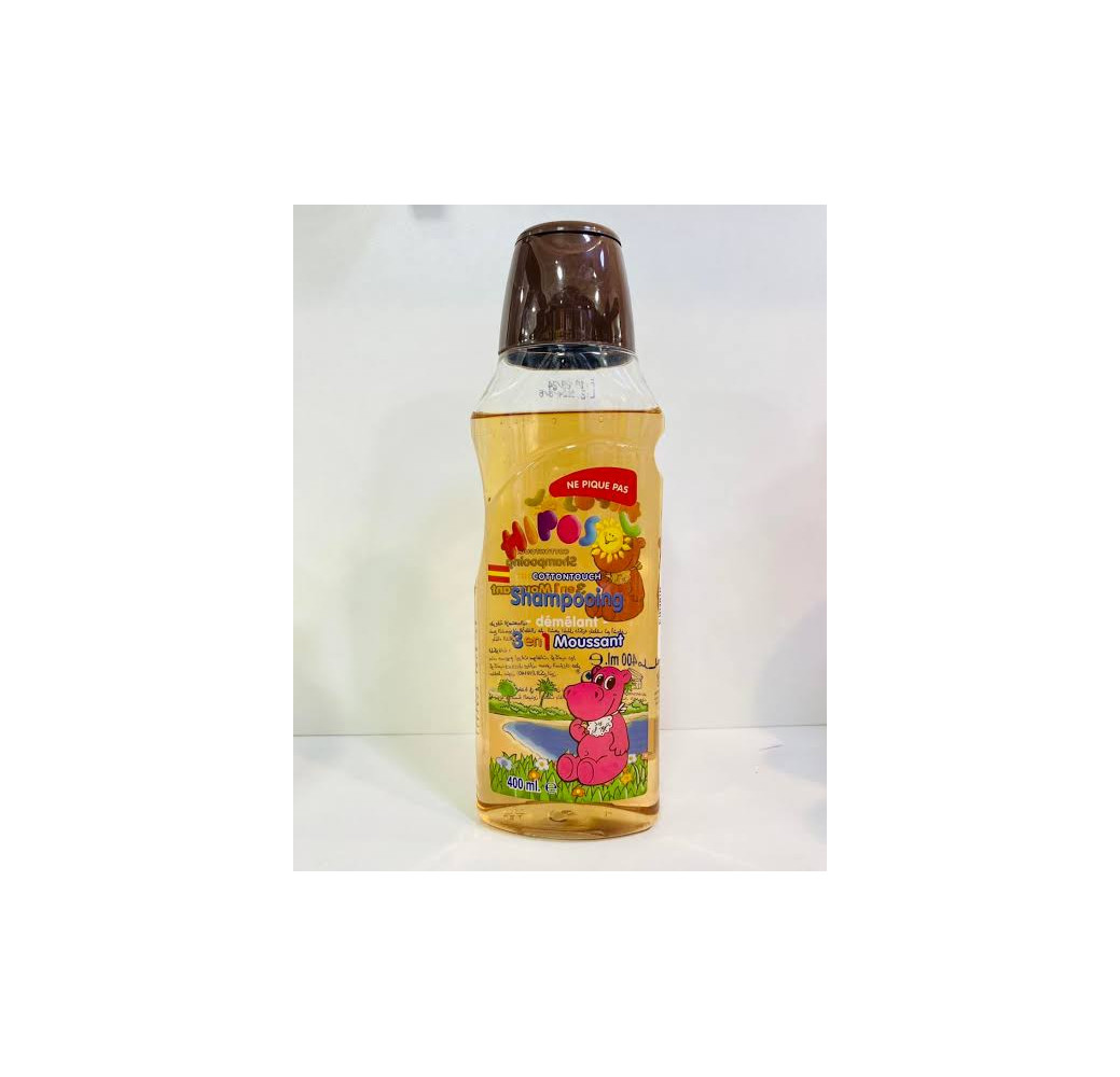 Hiposol Shampoing 3 en 1 – Cheveux, Corps & Visage