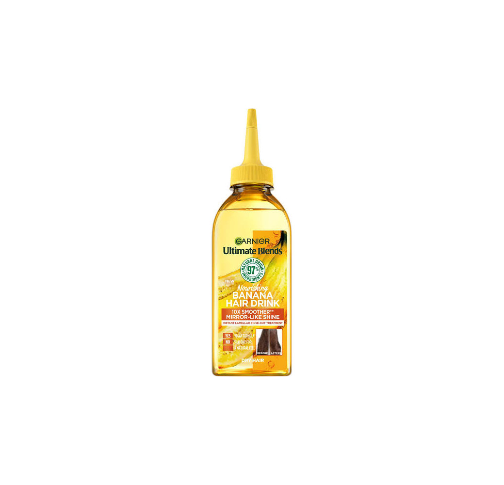 Garnier Fructis Hair Drink Banane – Soin lamellaire ultra‑nourrissant (