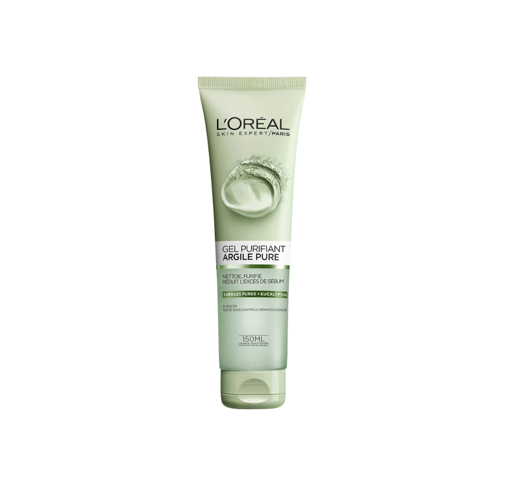 Gel Purifiant 3 Argile Pure 150ml – L’Oréal
