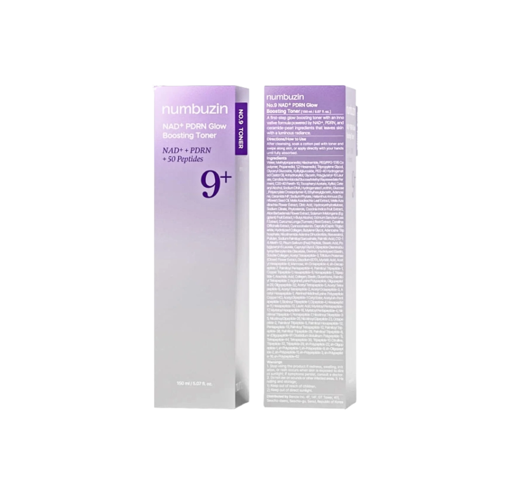 NAD+ PDRN Glow Boosting Toner 150ml – Numbuzin