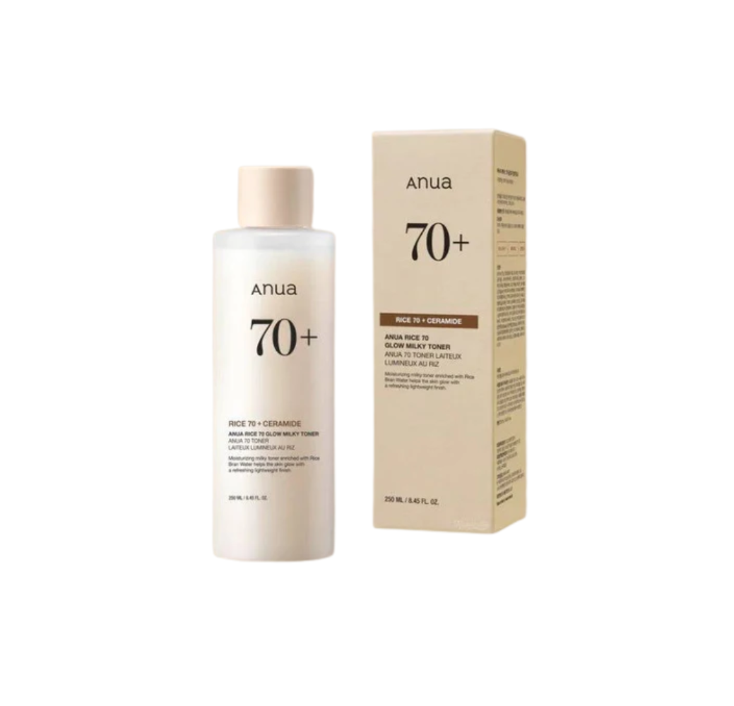 Rice 70 + Ceramide Glow Milky Toner 250ml – Anua