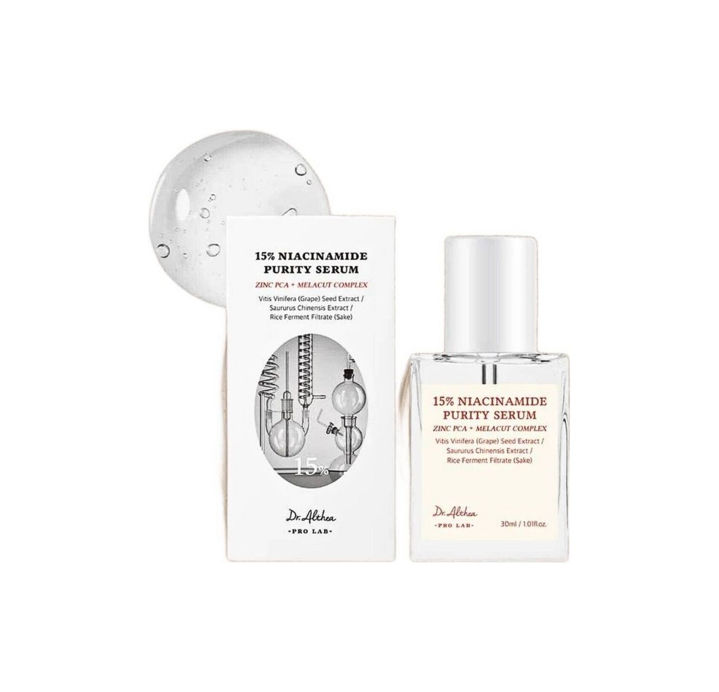 15% Niacinamide Purity Serum Silky Texture 30ml – Dr Althea