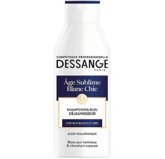 Dessange Âge Sublime Blanc Chic Shampoing Bleu Déjaunisseur