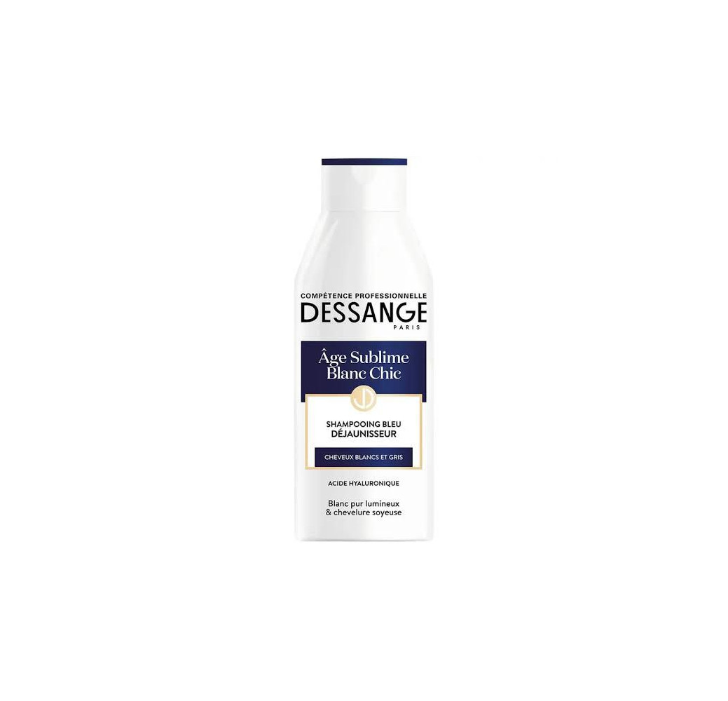 Dessange Âge Sublime Blanc Chic Shampoing Bleu Déjaunisseur