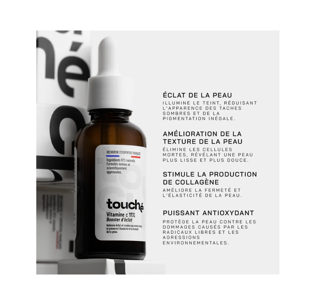 Vitamine C 11% Booster d’Éclat – Touché