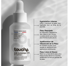 Acide Hyaluronique 3,5% Gel Hydratant – Touché