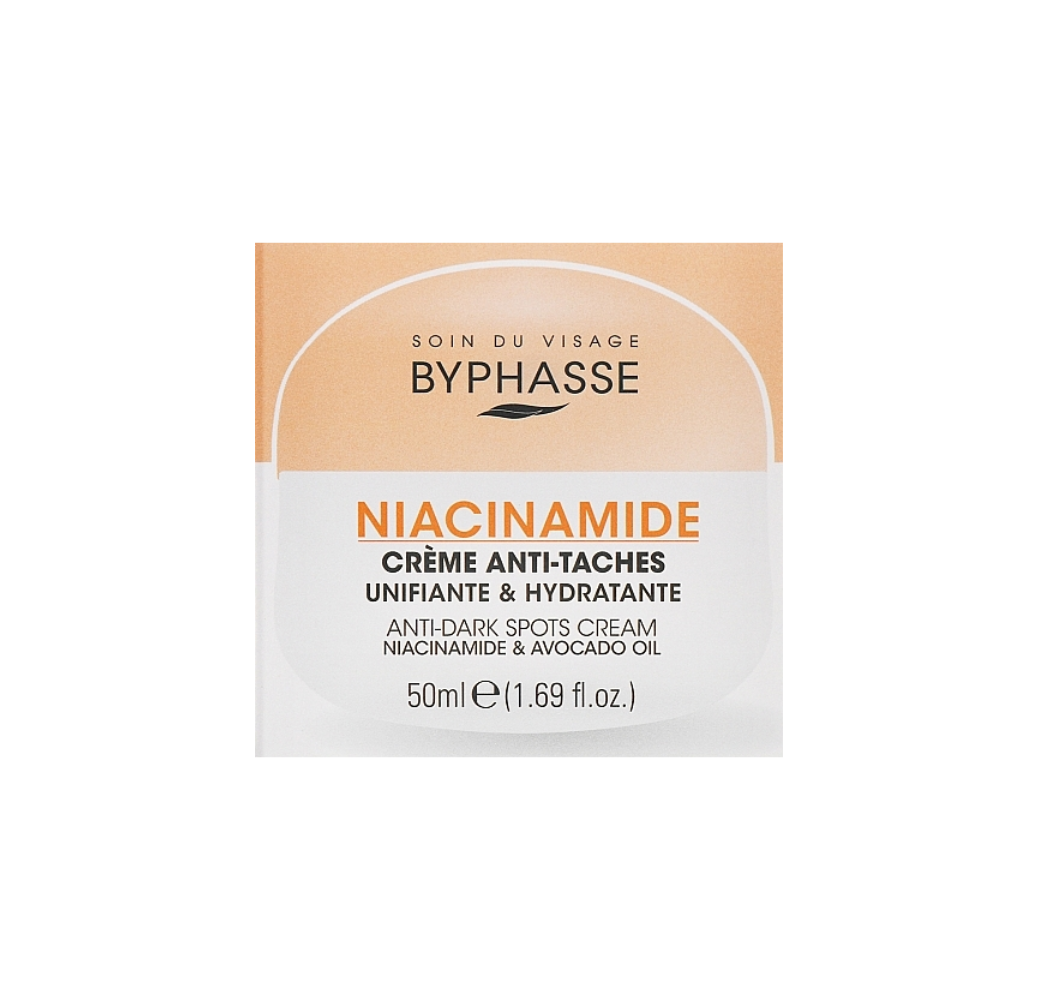 Niacinamide Crème Anti‑Taches Unifiante & Hydratante 50ml – Byphase