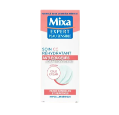 Soin CC Réhydratant Anti‑Rougeurs – Mixa Expert Peau Sensible