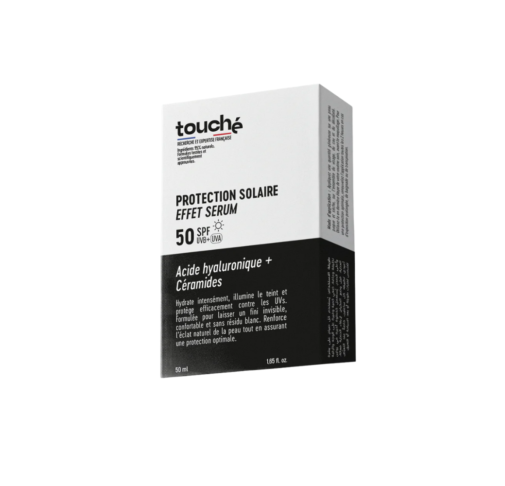 Protection Solaire Effet Sérum SPF 50 – Touché