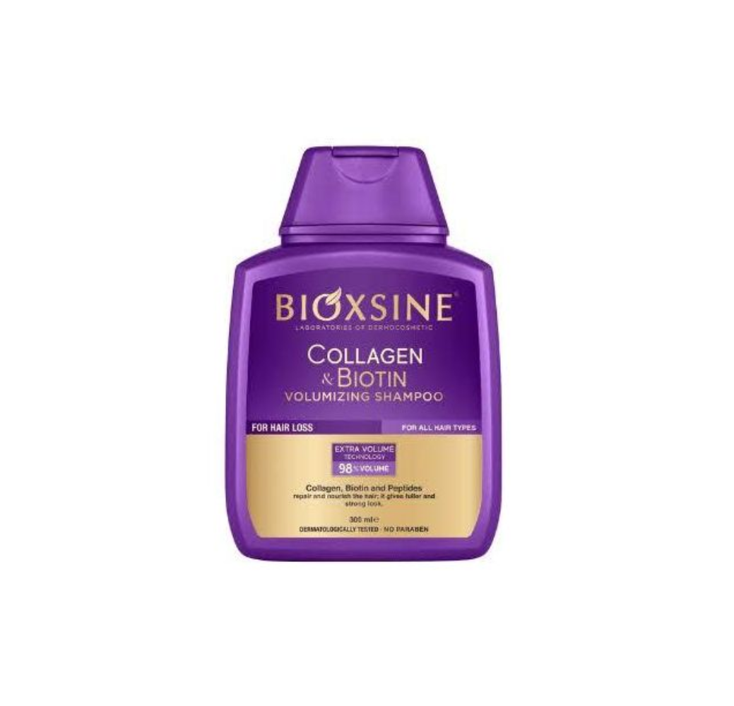 Collagen & Biotin Volumizing Shampoo 300 ml – Bioxcin