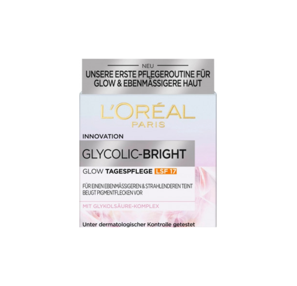 Glycolic‑Bright Glow Tagespflege SPF 17 – L’Oréal Paris