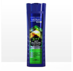 Venus Men – Shampooing Antipelliculaire 5‑en‑1 à la Menthe Poivrée